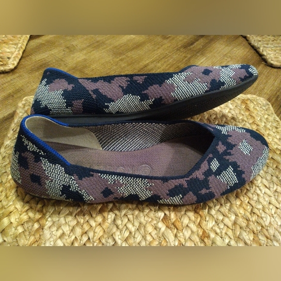 Rothy's The Flat in retired color Violet Botanicamo - Picture 6 of 12